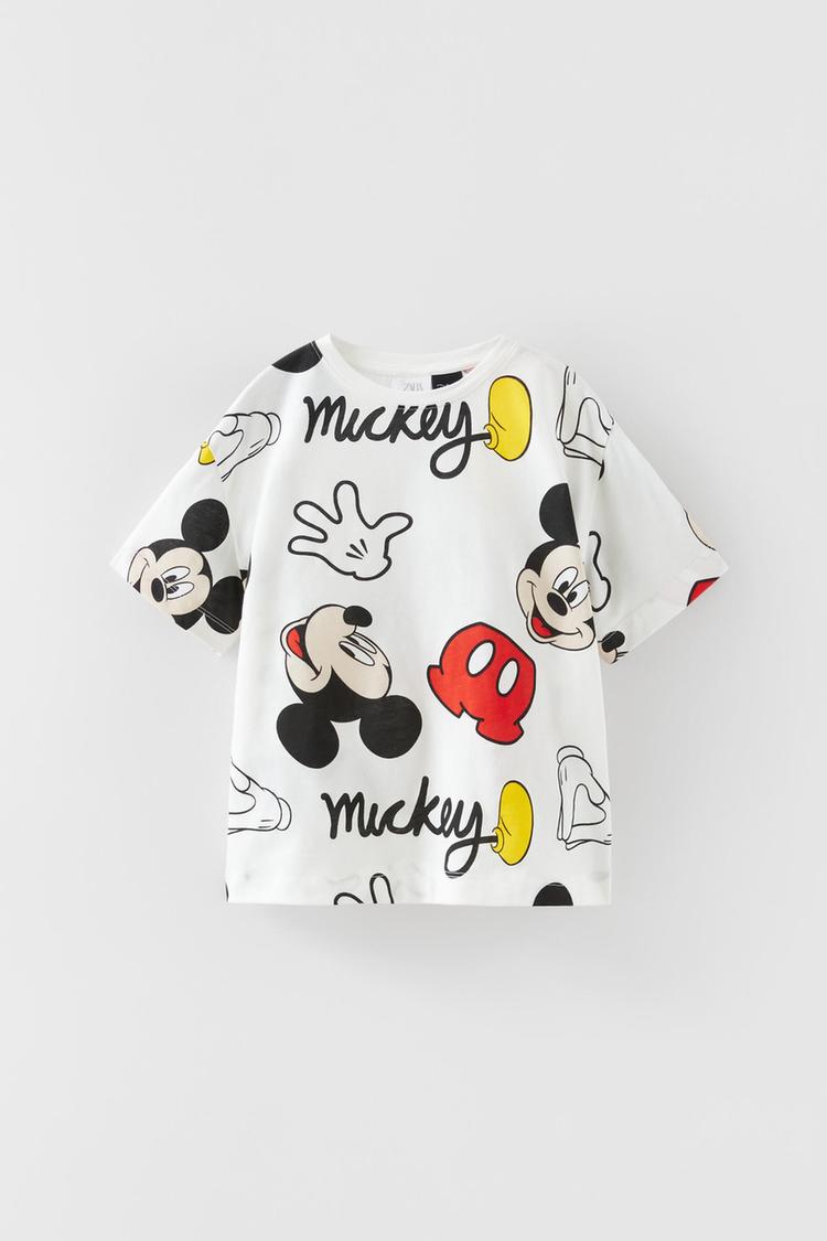 MICKEY MOUSE DISNEY DESENL T SHIRT Beyaz ZARA Turkiye Turkey